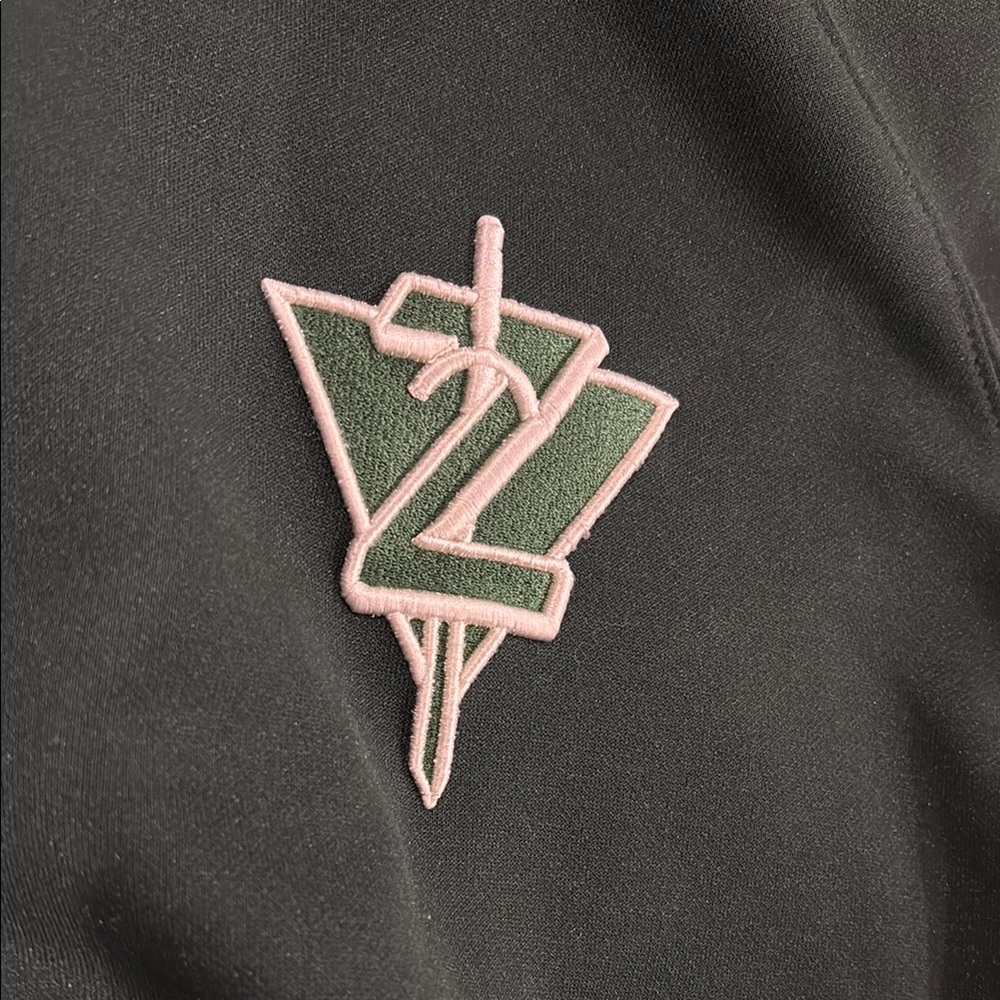 Dark Green Polyester Jacket - image 3